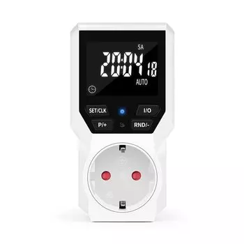 Таймер розетка JUANJUAN 3680 Вт 10 групп