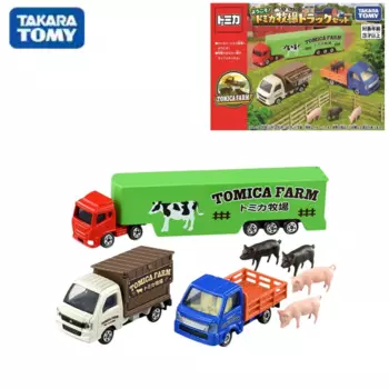 TAKARA TOMY3 автомобили ранчо набор 297680 литье под давлением модель автомобиля, игрушки для мальчиков, коллекционные детали для взрослых, детские подарки