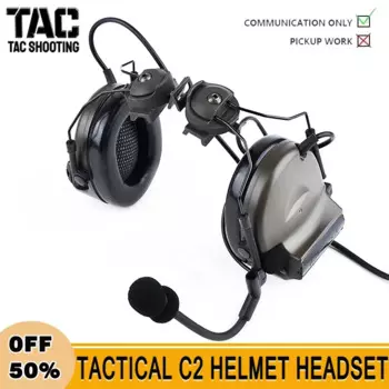 Тактическая Comtact II Гарнитура для охоты стрельбы наушники с шлемом рельсовый адаптер мягкие наушники CS игровые шлемы наушники U94 PTT