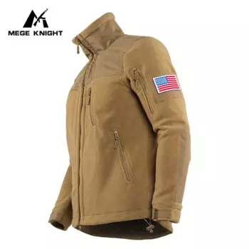 Тактическая зимняя куртка Военная армейская флисовая куртка теплая камуфляжная Рабочая куртка мужская теплая одежда куртка сафари верхняя одежда