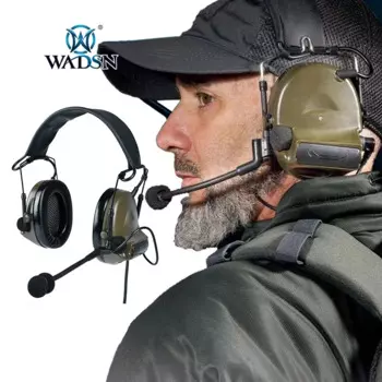 Тактические наушники backsn C2 Comtac 2, гарнитура для связи на открытом воздухе, охоты, стрельбы, аксессуары для страйкбола, Наушники Kenwood U94 PTT