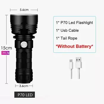 Тактический фонарь IWP XHP70