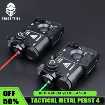 Тактический металлический лазерный импульсный прицел Zenitco Perst 4 Red Green Dot IR для оружия AR15 AK47 AK74 M16