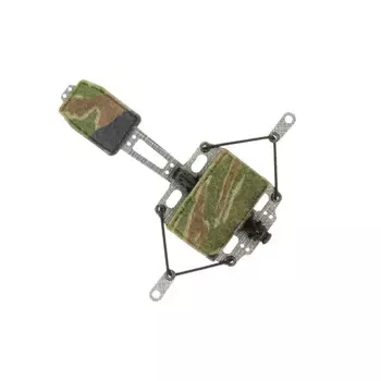 Тактический шлем Raiders с установкой PVS31 NVG, коробка для удержания аккумулятора, зеленая, тигровая, камуфляжная (051554)