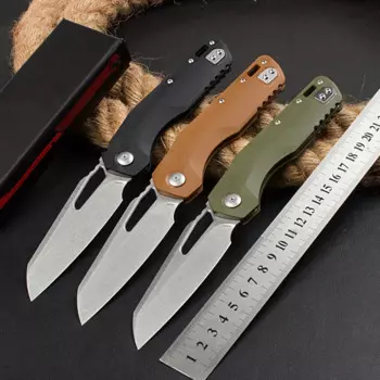 Тактический складной нож Kesiwo MT MSI, лезвие M390MK, рукоятка G10, Универсальный Карманный складной Клинок для выживания, кемпинга, повседневного использования