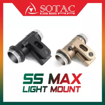 Тактическое крепление для шлема SOTAC SS MAX, крепление для оружия для фонарика серии KIJI OKW PLHV2 SF M300 M600