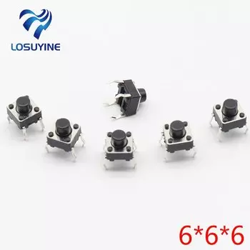 Тактильные кнопки LOSUYINE G91, 50 шт.