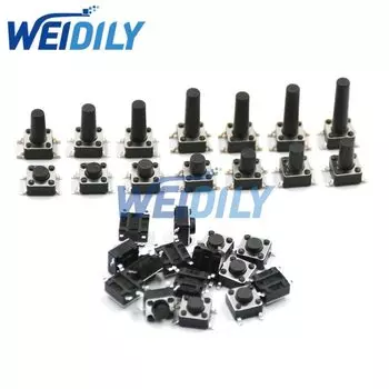 Тактильные микро-переключатели WEIDILY 50 шт