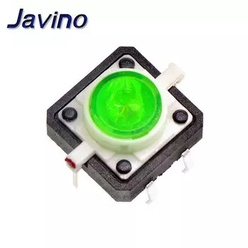 Тактильный кнопочный переключатель, 5 шт., 12x12x7,3, быстрое тактическое устройство, 5 цветов, 12x12x мм, 12*12 * мм