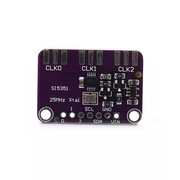 Тактовый генератор Si5351A I2C с частотой 25 МГц и частотой от 8 кГц до 160 МГц