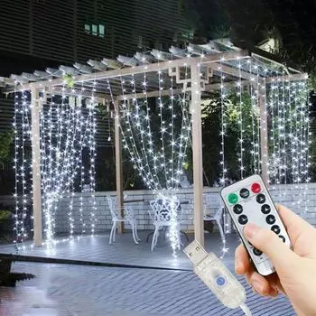 TALBER Светодиодная гирлянда USB 8 режимов