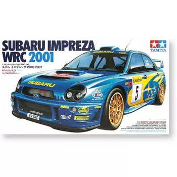 Tamiya 24240 статическая Сборная модель автомобиля масштаб 1:24 для Subaru Impreza WRC 2001 набор моделей автомобиля
