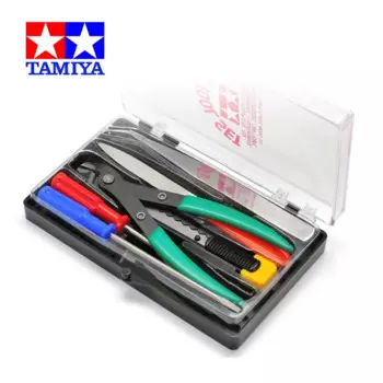Tamiya 74016, базовый набор инструментов для сборки модели, наборы инструментов для ремонта модели, инструменты для хобби, аксессуары «сделай сам»