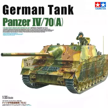 TAMIYA Сборная модель комплект 35381 немецкий Panzer IV/70(A) (Sd.Kfz.162/1) 1/35