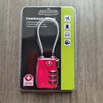 Таможенный замок Tsa, комбинация сертификации TSA, навесной замок для сумки на молнии, набор замков, дорожный багаж, чемодан, код, сменный металл