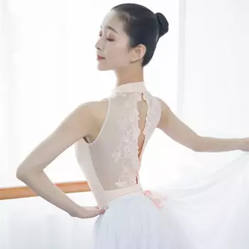 Танцевальная одежда кружевная вышивка гимнастический взрослый танцевальный Купальник для женщин лайкра сексуальное балетное трико танцевальные костюмы для девочек