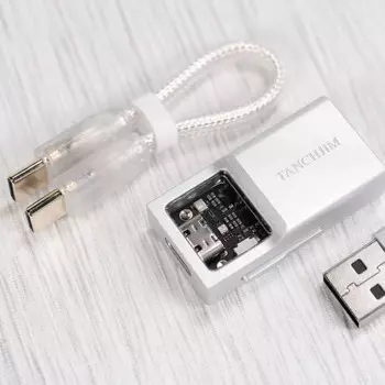 Tanchjim компактные портативные наушники USB C DAC усилитель усилителя Dual CS43131 декодер с выходами 3,5 мм и 4,4 мм