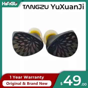 TANGZU YUXUANJI TPLX 10 мм топологический динамический драйвер цинковая конструкция наушники-вкладыши Hi-Fi с открытой спиной