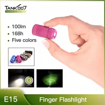 TANK007 E15 ультрафиолетовый фонарик для ключей
