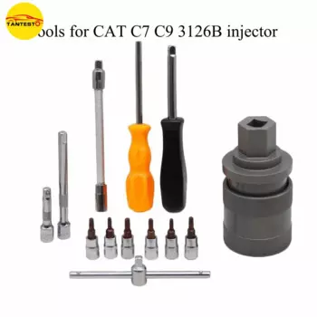 TANTESTO Common Rail Форсунка плотный колпачок для удаления рукава набор инструментов для CAT C7/C9/C-9/3126B