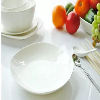 Тарелка для посуды scodella, белая кость, Китай
