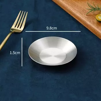 Тарелочки для соуса MEXQCH из нержавеющей стали