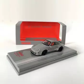 Tarmac работает 1:64 модель автомобиля RWB993 литой спортивный автомобиль коллекционный дисплей-серый