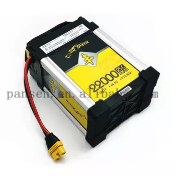 Tattu 22000mah 16000mAh 14000mah 44,4 V 15C 12S1P Lipo смарт-батарейный блок с AS150U Plug батарея для дрона
