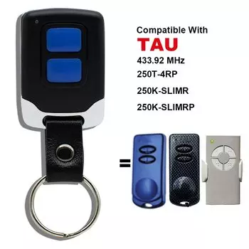 TAU 250K-SLIM RP 2/4 кнопки Ключи Гаражный пульт дистанционного управления для TAU 250T-4RP 250K-SLIM 433,92 МГц Роликовый код Открыватель ворот