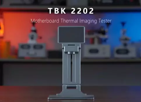 TBK 2202, складной инфракрасный тепловизионный анализатор, печатная плата, быстрая диагностика для обнаружения материнской платы мобильного телефона, тестер камеры