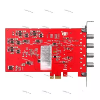 TBS6902 TBS 6909X V2 DVB-S2 двойной тюнер PCIe карта для HD и SD цифрового ТВ