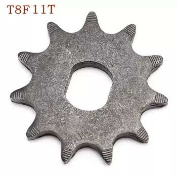 TDPRO 2 шт. T8F/25H 9T 11 T 9 11 зубчатая Звездочка 10 мм для электродвигателя Razor EVO IZIP 500W 1000W