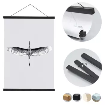 Деревянная магнитная рамка для плакатов VCC