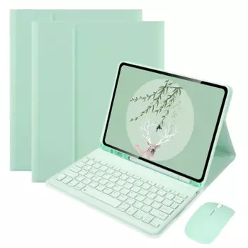 Teclado для iPad 9 поколения планшетов для iPad 7 8 9 10 2 2021 2020 2019 испанская русская Корейская иврит Арабская Магнитная клавиатура