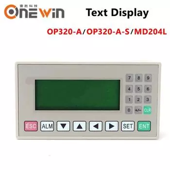 TECNR OP320-A/OP320-A-S контроллер с текстовым дисплеем MD204L