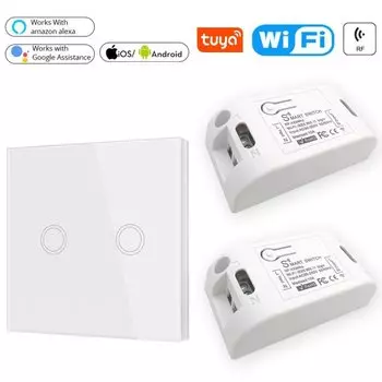 tedeligo Умный выключатель света WiFi 433MHz