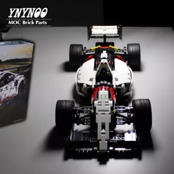 Техническая Формула Машина F1 гоночные строительные блоки спортивные автомобили кубики MOC сложность сборки DIY игрушки детские подарки