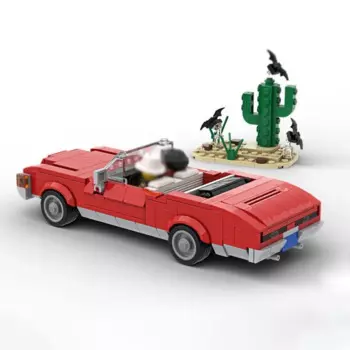 Технический автомобиль-трансформер Impala, автомобили-чемпионы, машинки-конструкторы, набор кирпичей, детские игрушки, подарки для мальчиков и девочек