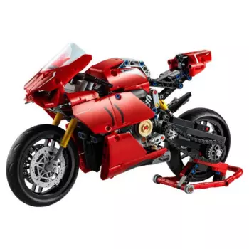 Технический мотоцикл Ducatis гоночный автомобиль, строительные блоки 42107, идея, модель мотоцикла, автомобиля, кирпичи, игрушки для детей, рождественские подарки
