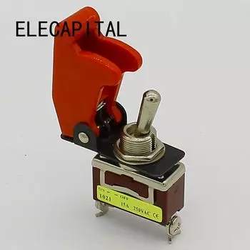 Тумблер ВКЛ-ВЫКЛ с защитной крышкой