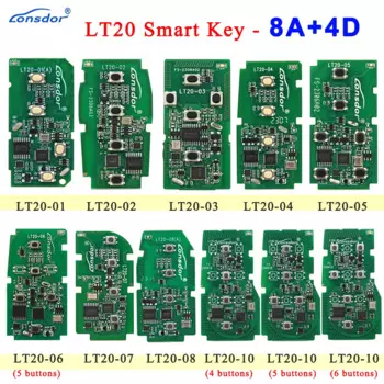 Телефон Lonsdor, телефон, телефон, умный ключ, печатная плата 8A + 4D для Toyota Lexus, поддержка K518 K518ISE KH100 +