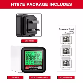 ТелеХилл HT97 Цифровой Тестер Розеток