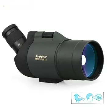 Телескоп SVBONY F9334G MAK 25-75x70, мощный водонепроницаемый телескоп BAK4 FMC, для наблюдения за птицами, со штативом