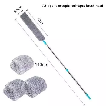 Телескопическая щетка для пыли CANAMEK из микрофибры