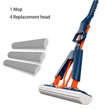 Телескопическая швабра из стали