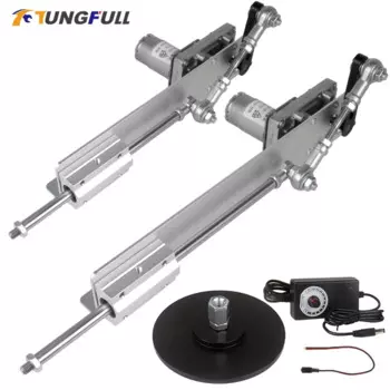 Телескопический линейный привод Tungfull 12/24В с присоской