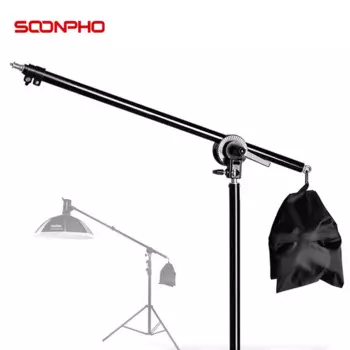 Телескопический штатив soonphone для студийной фотосъемки, высота 74-135 см