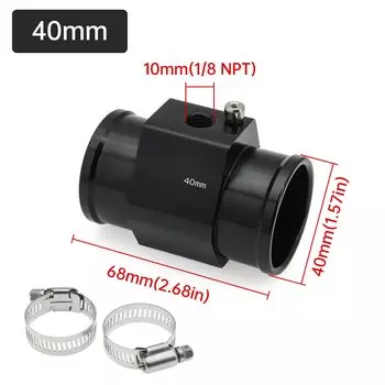 Температура воды, соединение температуры, датчик трубы, переходник для шланга радиатора, размер 26 мм / 28 мм / 30 мм / 32 мм / 34 мм / 36 мм / 38 мм / 40 мм