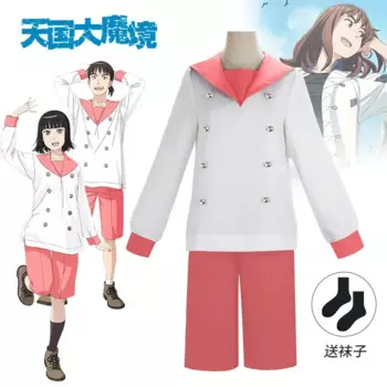 Tengoku daimakyou Kiriko Maru Косплей Небесный бред mimiime Токио ролевая фотосессия Хэллоуин Карнавальный Костюм подарок