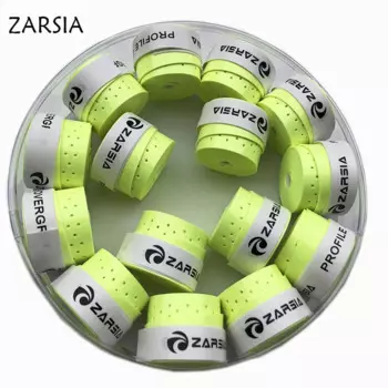 Теннисная ракетка ZARSIA Neon green, вязкая ручки для бадминтона, теннисные ракетки, теннисные изделия, 60 шт.